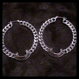 Juicy Couture hoops